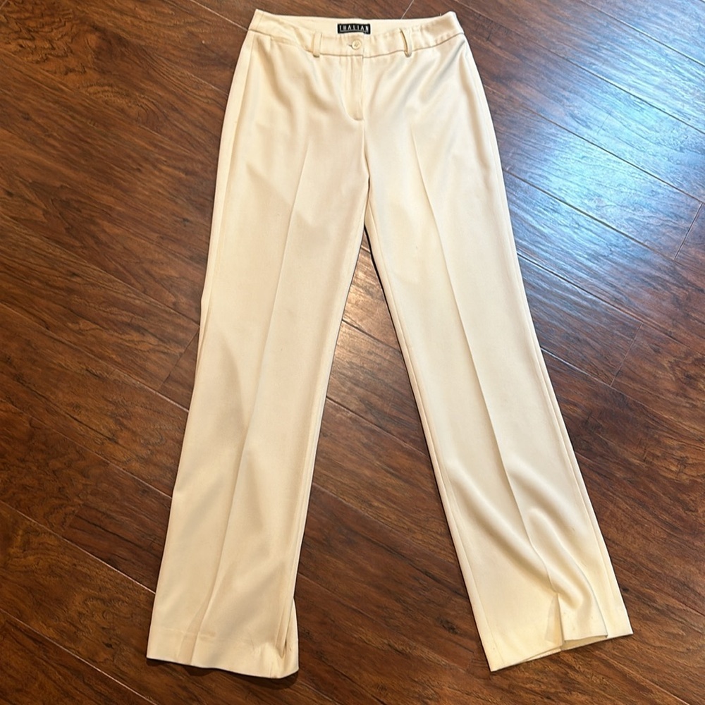 Cream slacks- highwaisted